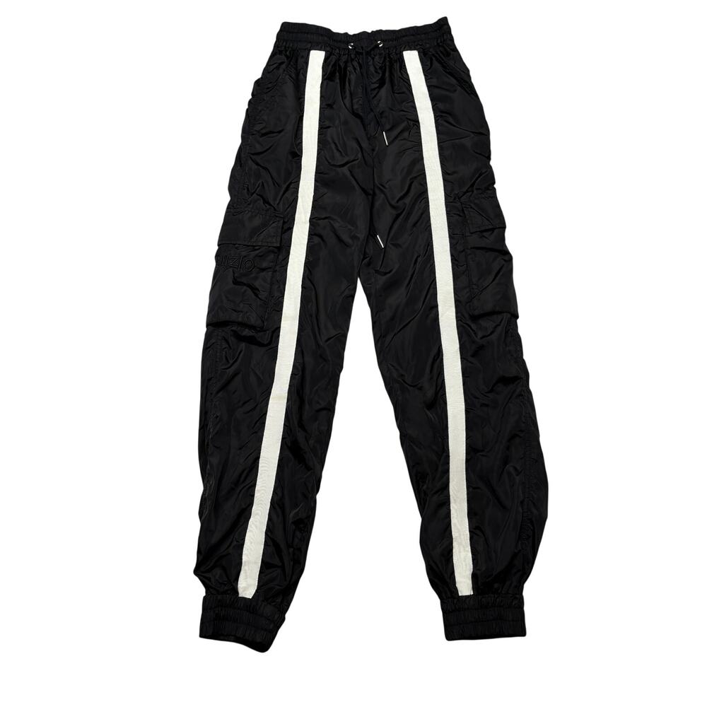 Danielle Guizio Nylon Track Pants Women's Small Joggers Y2K Streetwear